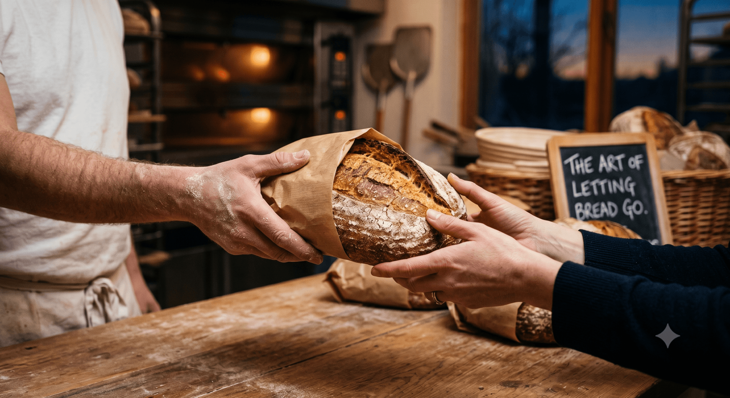 The Art of Letting Bread Go